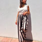 Pantalón raya lino