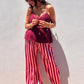 Pantalon bombacho rayas